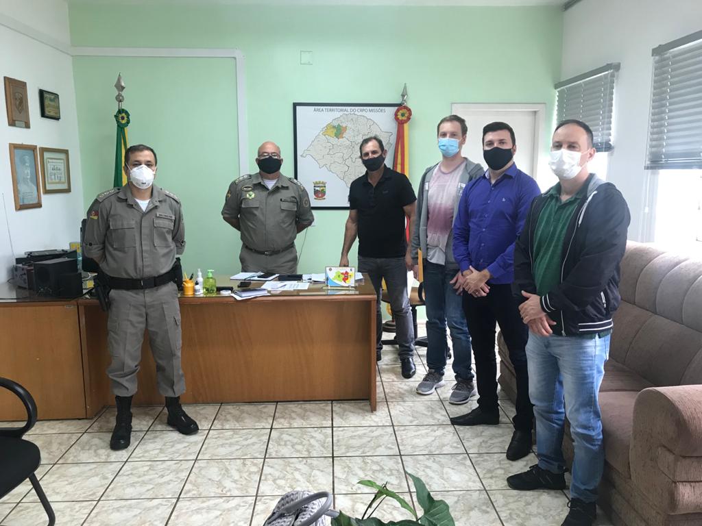 Giruá faz reivindicação ao Comando Regional da Policia Militar